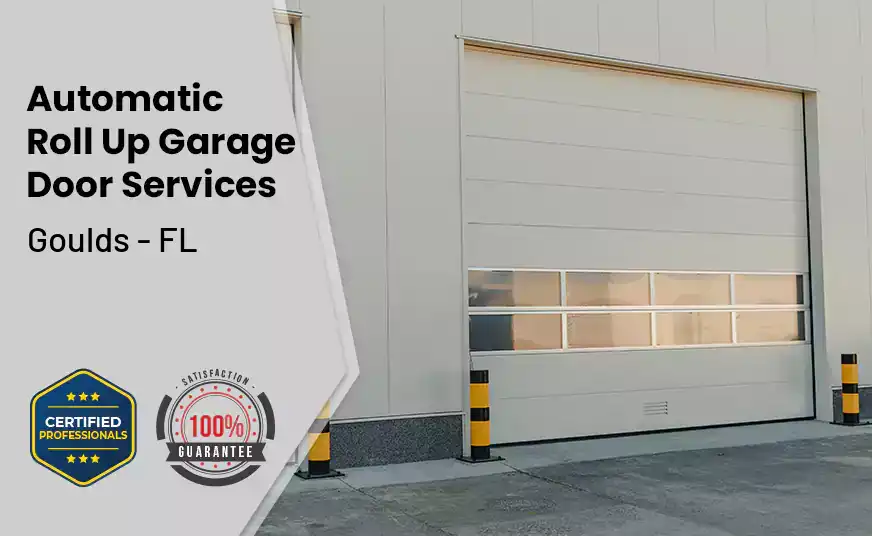 Automatic Roll Up Garage Door Goulds - FL 