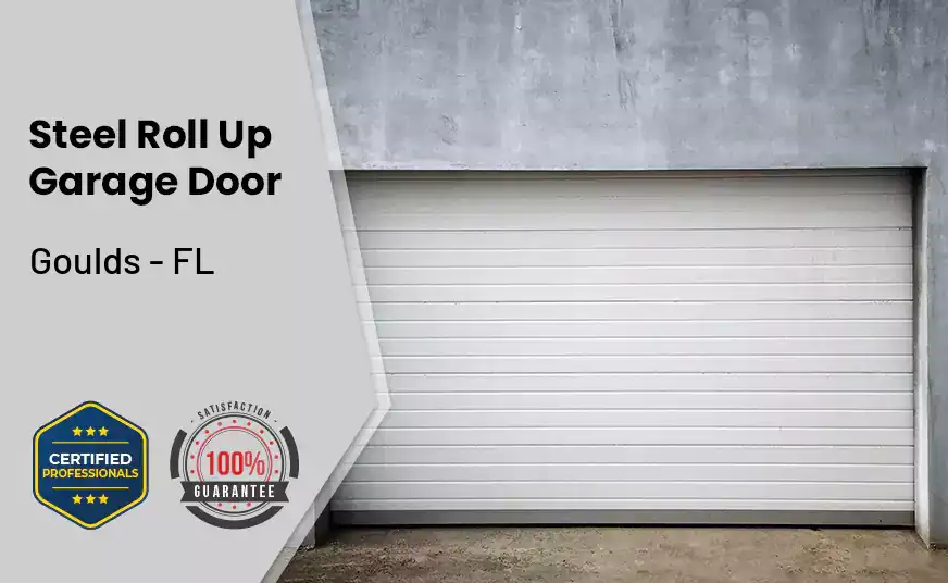 steel roll up garage door Goulds - FL 