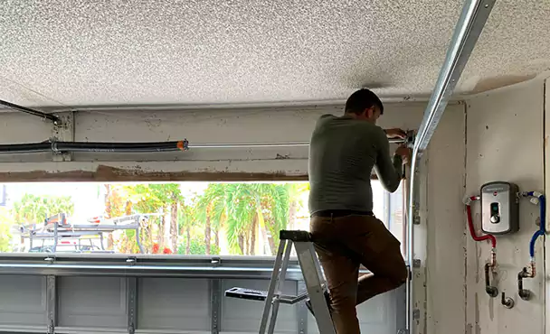 Garage Door Rail Replacement in Goulds, FL