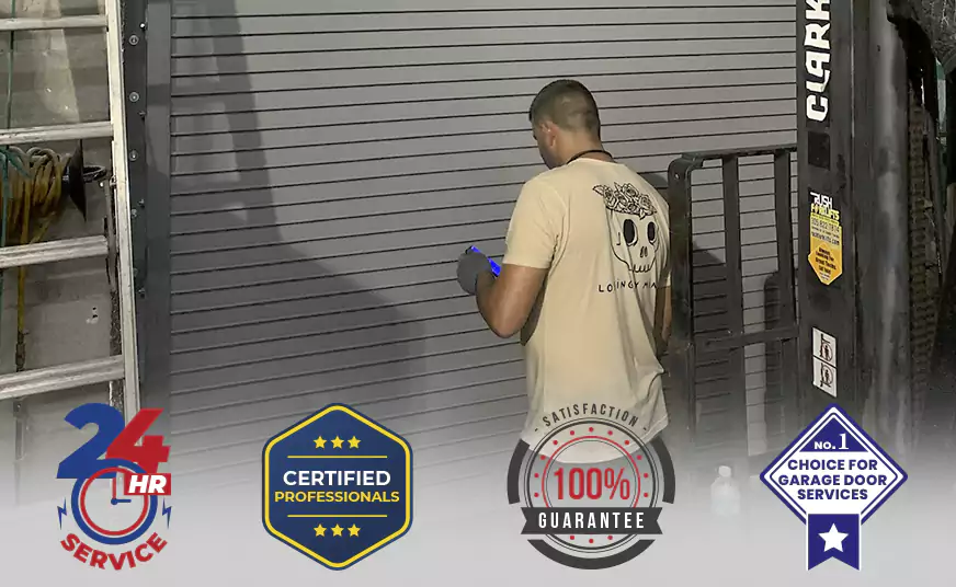 Garage Door Bottom Panel Repair in Goulds, FL