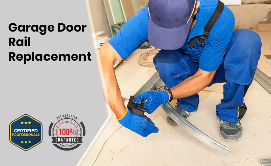 Garage Door Rail Replacement in Goulds, FL