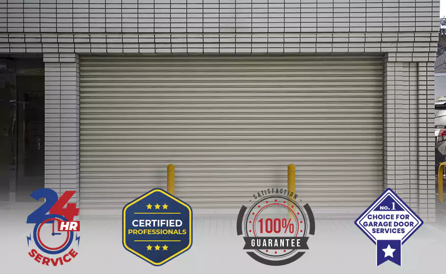 New Amarr Automatic Roll Up Garage Doors Installation in Goulds, FL
